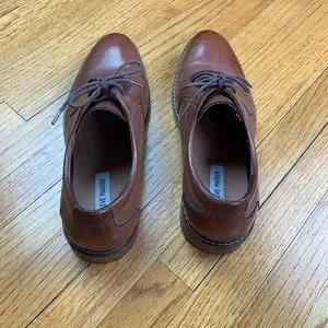Steve Madden | Shoes | Steve Madden Brown Leather Lace Up  display picture 3